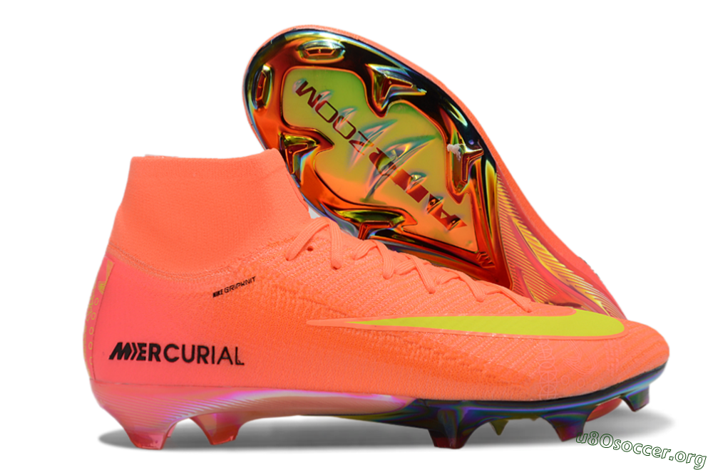 Nike Air Zoom Mercurial Superfly 10 Elite FG Football Boots - Red/Yellow/Black 2