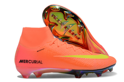 Nike Air Zoom Mercurial Superfly 10 Elite FG Football Boots - Red/Yellow/Black