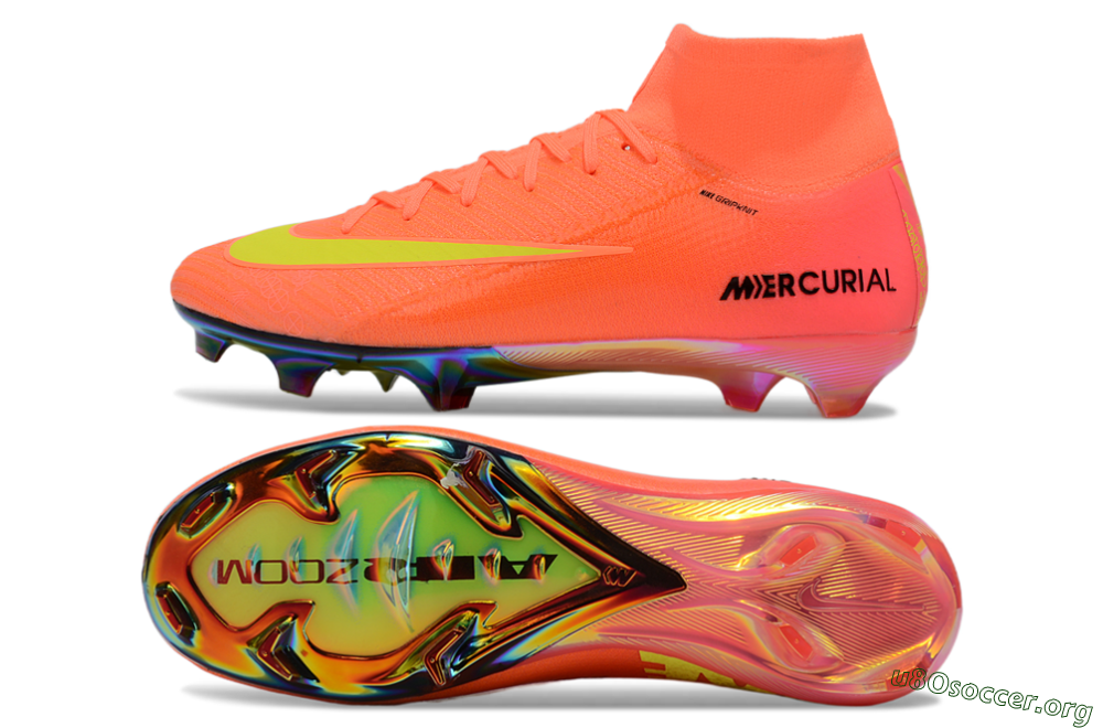 Nike Air Zoom Mercurial Superfly 10 Elite FG Football Boots - Red/Yellow/Black 1