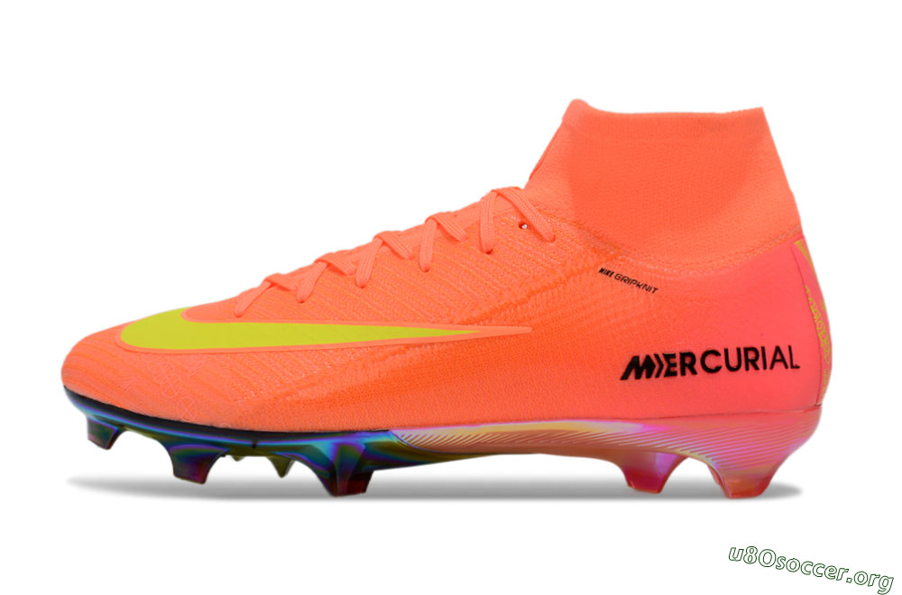 Nike Air Zoom Mercurial Superfly 10 Elite FG Football Boots - Red/Yellow/Black 3