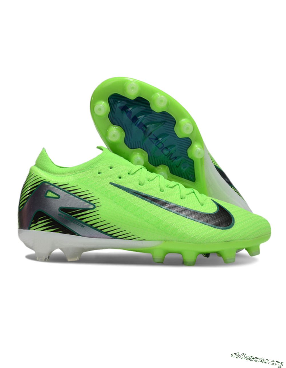Nike Air Zoom Mercurial Vapor 16 Elite AG Football Boots - Yellow/Black/White 2