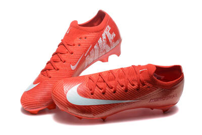 Nike Air Zoom Mercurial Vapor 16 Elite FG Football Boots - Red/White