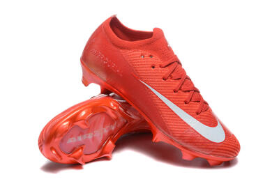 Nike Air Zoom Mercurial Vapor 16 Elite FG Football Boots - Red/White
