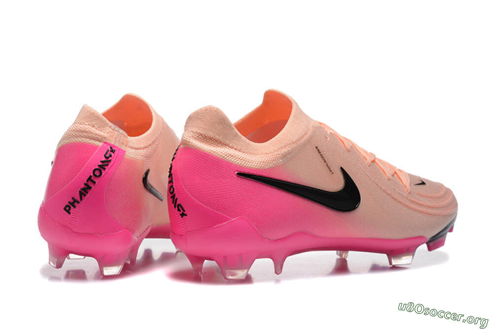 Nike Phantom Luna Elite FG Football Boots - Pink/Black/Blue 9