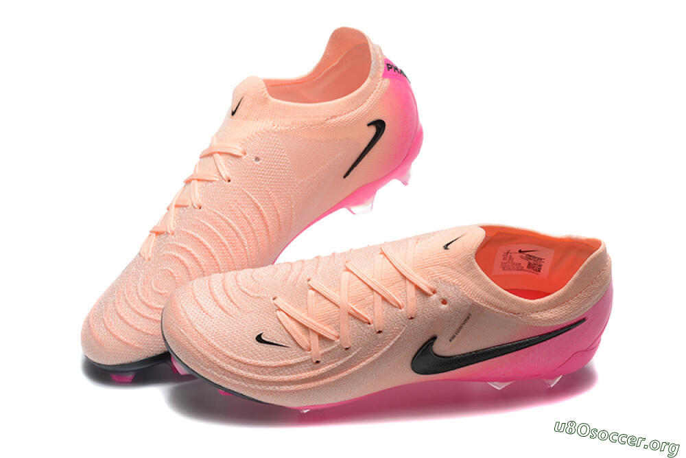 Nike Phantom Luna Elite FG Football Boots - Pink/Black/Blue 6