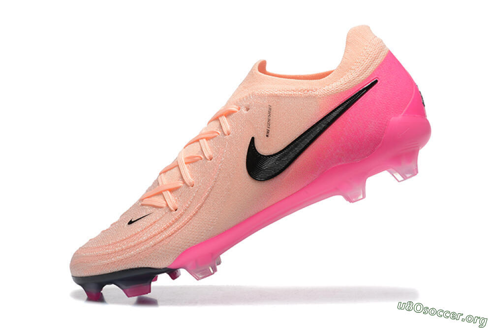 Nike Phantom Luna Elite FG Football Boots - Pink/Black/Blue 8