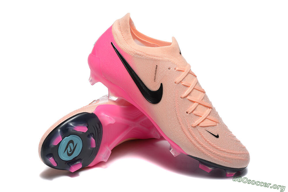 Nike Phantom Luna Elite FG Football Boots - Pink/Black/Blue 4