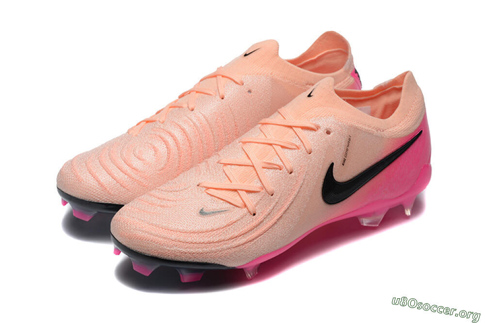 Nike Phantom Luna Elite FG Football Boots - Pink/Black/Blue 5