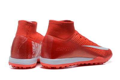 Nike Air Zoom Mercurial Superfly 10 Elite TF Football Shoes - Red/White
