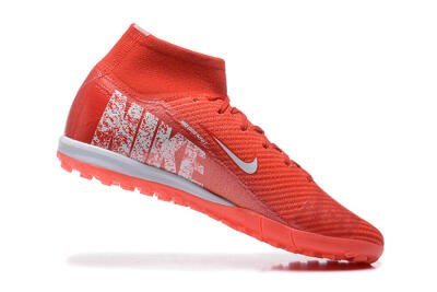 Nike Air Zoom Mercurial Superfly 10 Elite TF Football Shoes - Red/White