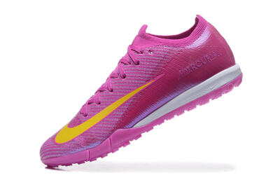 Nike Air Zoom Mercurial Vapor 16 Elite TF Football Shoes - Pink/Yellow/White