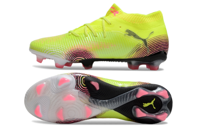 Puma Future 8 Ultimate FG Football Boots - Yellow/Pink/Black