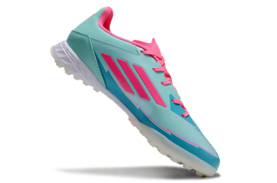 Adidas F50 Pro TF Football Shoes - Jade/Pink/White