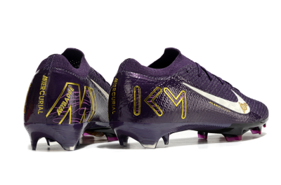 Nike Air Zoom Mercurial Vapor 16 Elite FG Football Boots - Purple/White/Gold