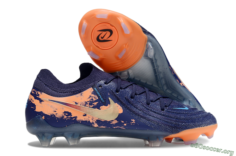 Nike Phantom Luna Elite FG Football Boots - Blue/White/Orange 2