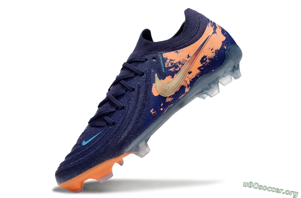 Nike Phantom Luna Elite FG Football Boots - Blue/White/Orange 5