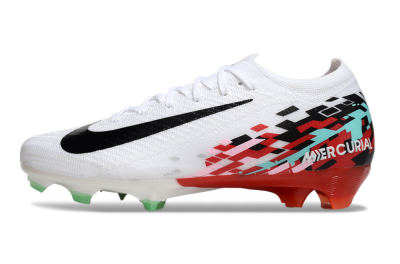 Nike Air Zoom Mercurial Vapor 16 Elite FG Football Boots - White/Black/Red