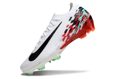Nike Air Zoom Mercurial Vapor 16 Elite FG Football Boots - White/Black/Red