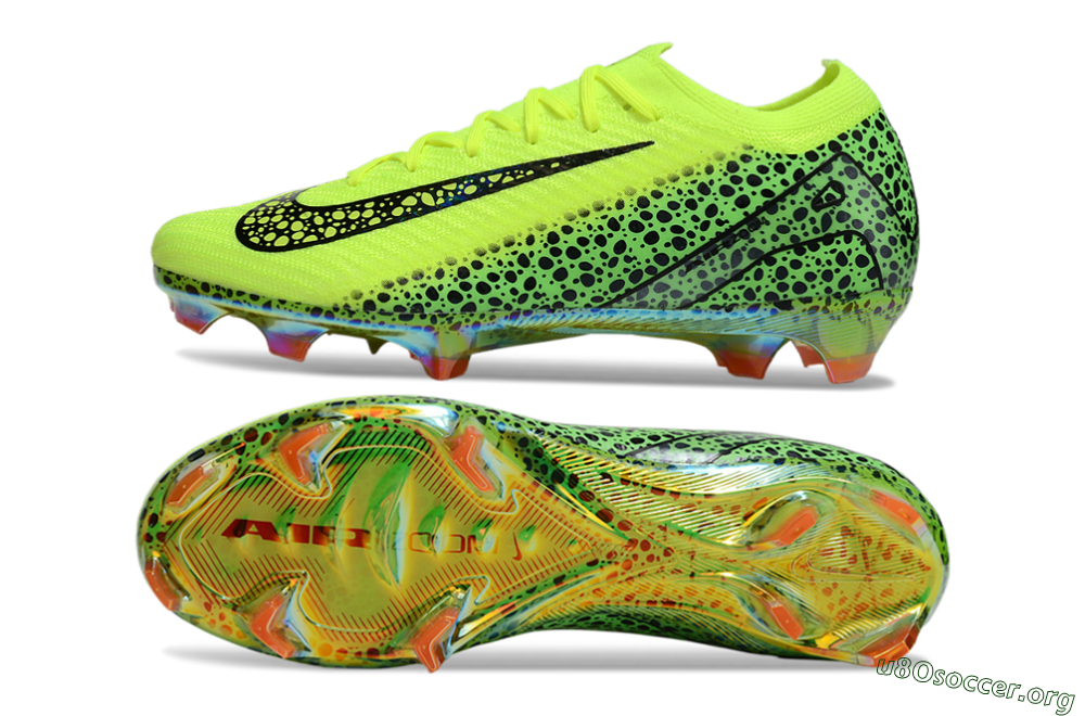 Nike Air Zoom Mercurial Vapor 16 Elite FG Football Boots - Yellow/Black/Orange 1