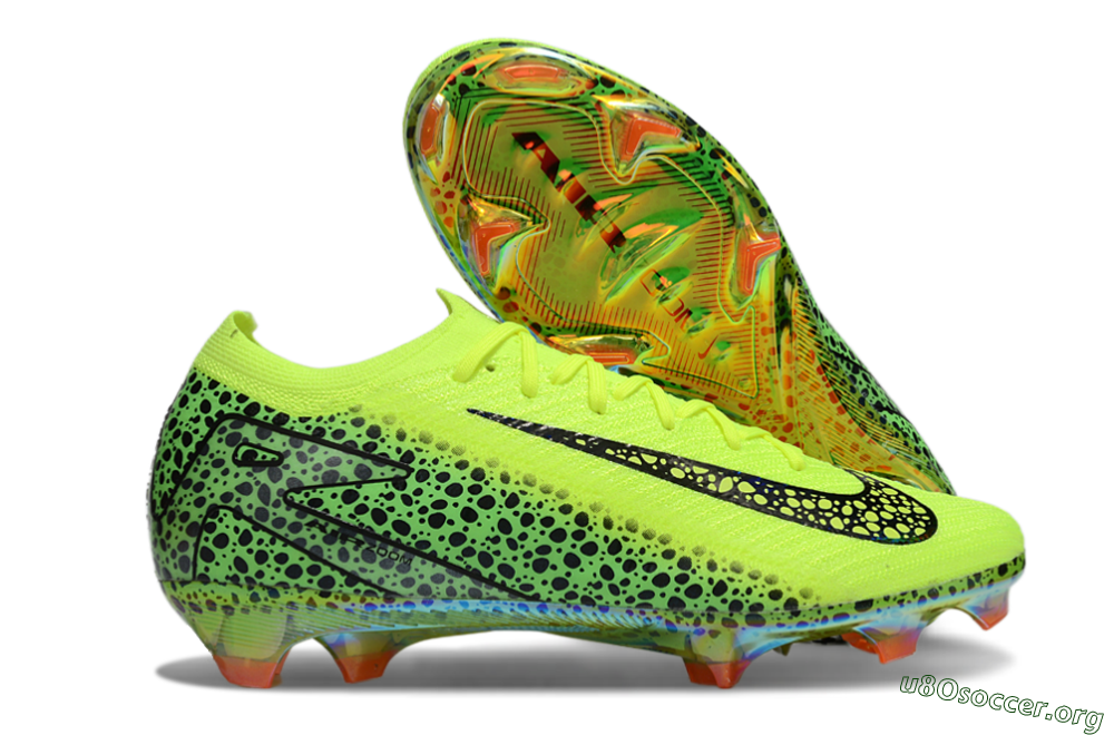 Nike Air Zoom Mercurial Vapor 16 Elite FG Football Boots - Yellow/Black/Orange 2