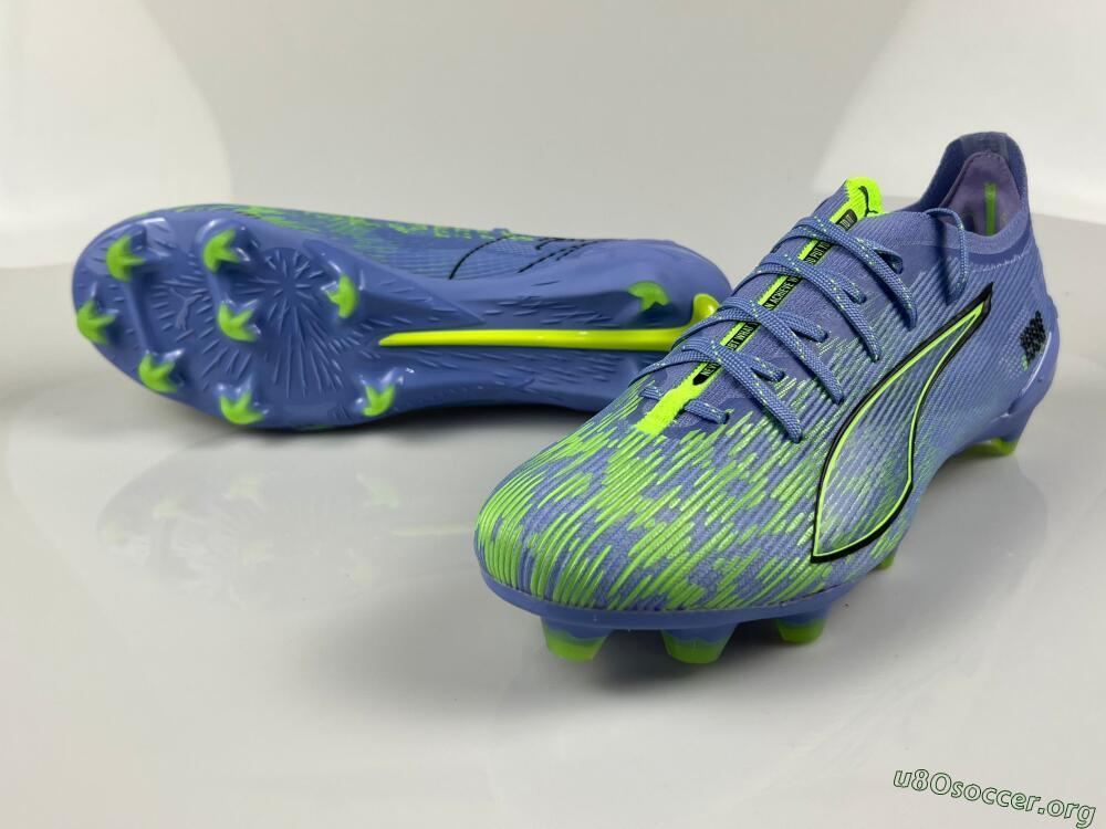 Puma Ultra 5 Ultimate FG Football Boots - Blue/Yellow/Black