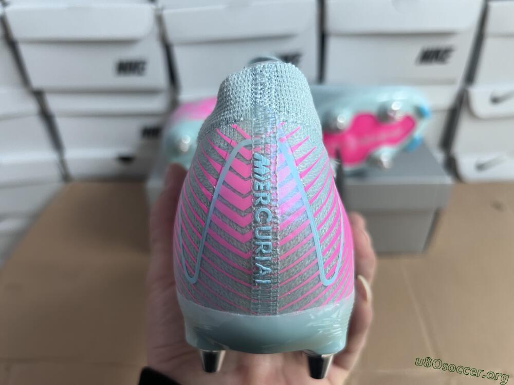 Nike Air Zoom Mercurial Vapor 16 Elite SG Football Boots - Jade/Pink