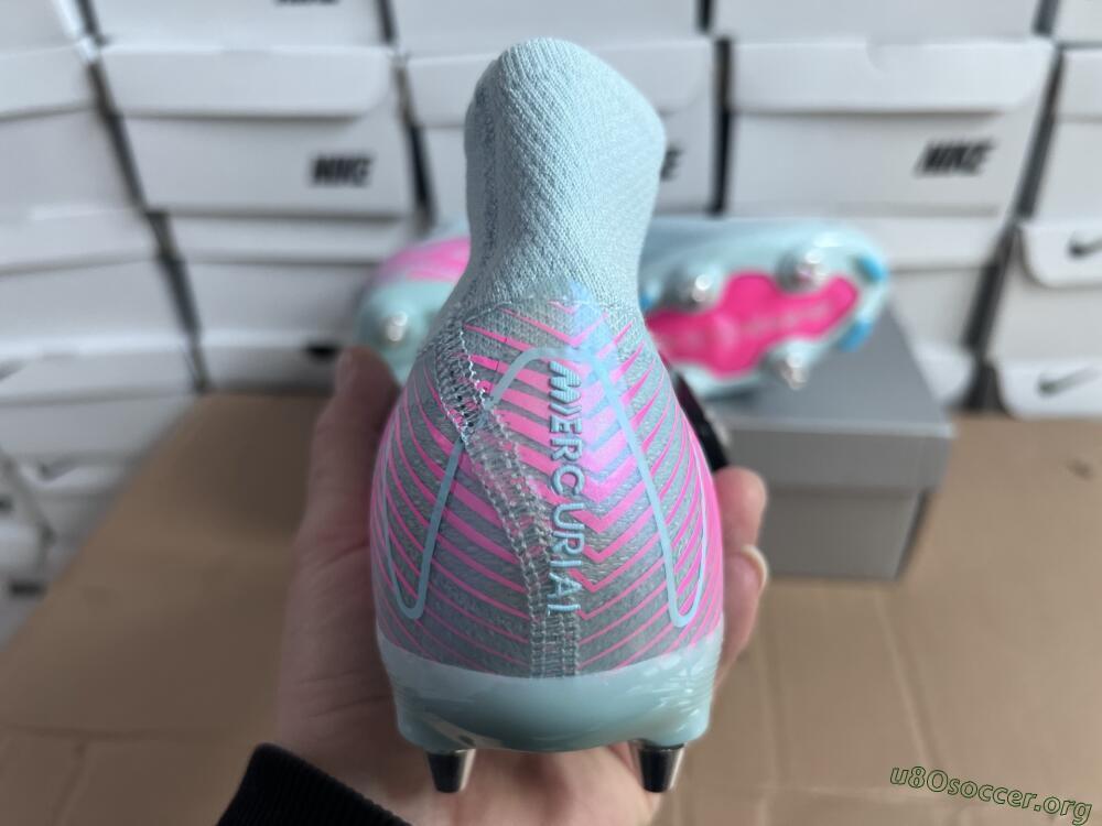 Nike Air Zoom Mercurial Superfly 10 Elite SG Football Boots - Jade/Pink