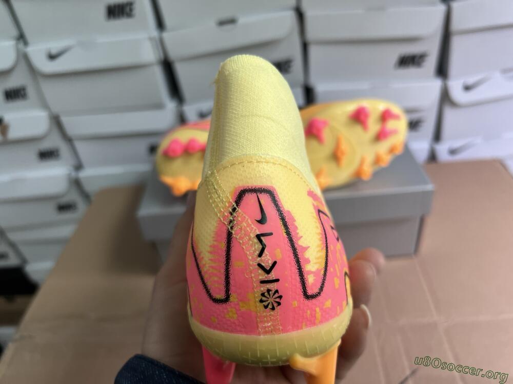 Nike Air Zoom Mercurial Superfly 10 Academy AG Football Boots - Yellow/Black/Red