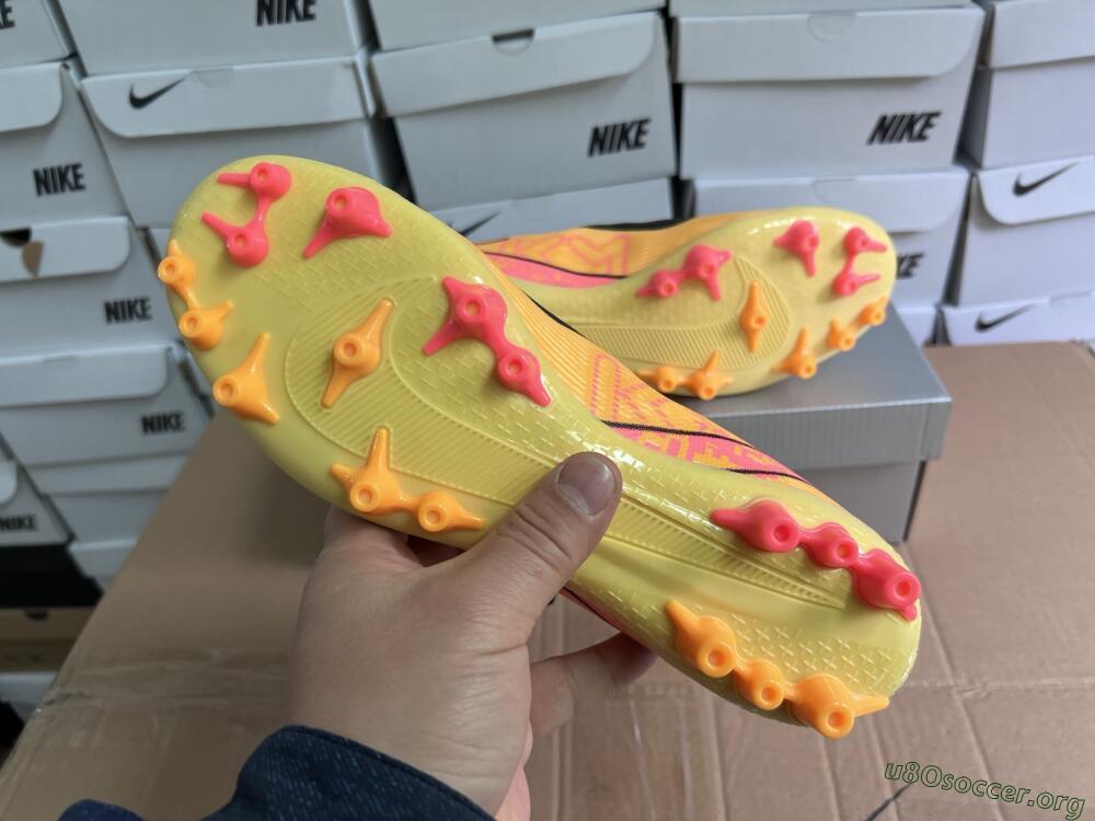 Nike Air Zoom Mercurial Superfly 10 Academy AG Football Boots - Yellow/Black/Red