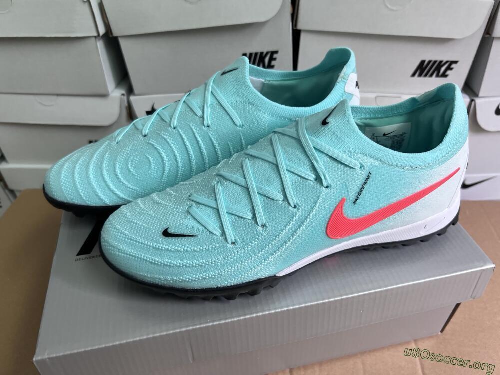 Nike Phantom Luna Elite TF Football Shoes - Jade/Red/White