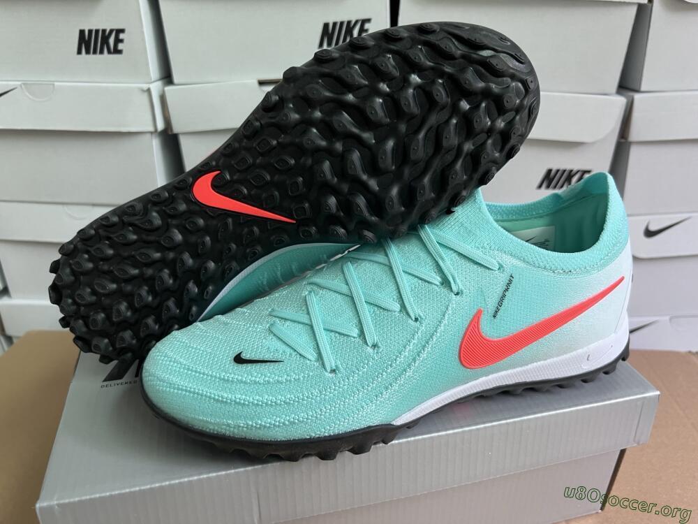 Nike Phantom Luna Elite TF Football Shoes - Jade/Red/White