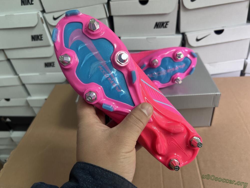 Nike Air Zoom Mercurial Vapor 16 Elite SG Football Boots - Pink/Jade