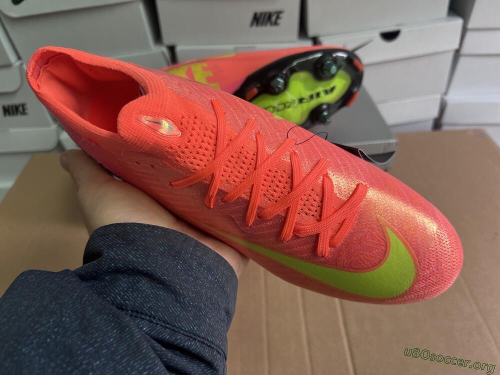 Nike Air Zoom Mercurial Vapor 16 Elite SG Football Boots - Red/Yellow/Black