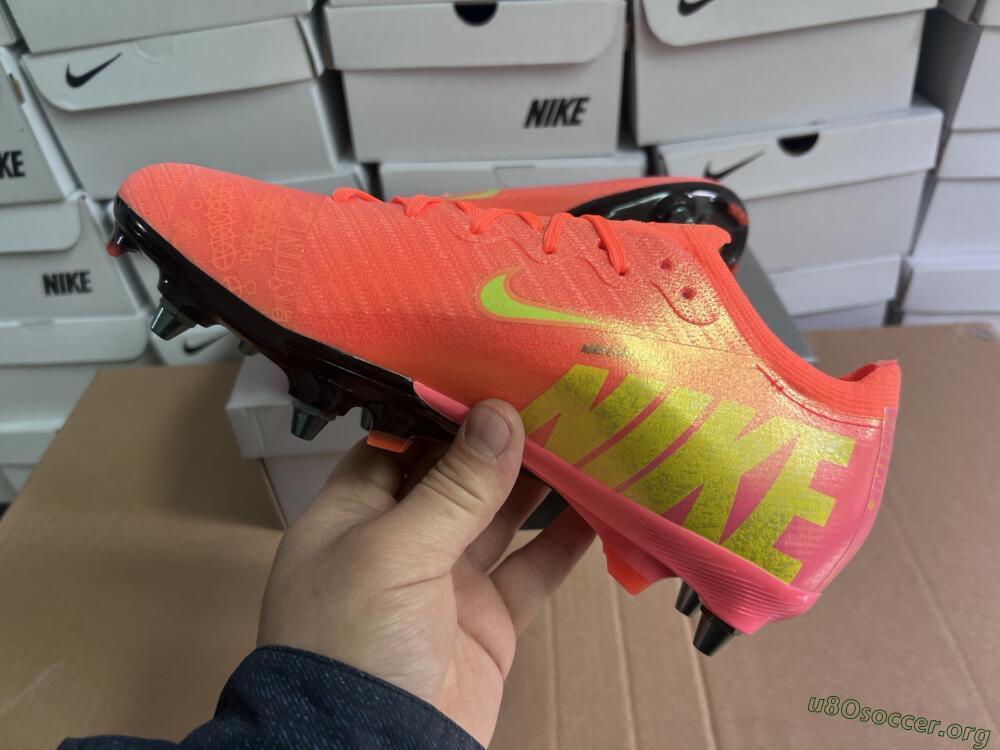 Nike Air Zoom Mercurial Vapor 16 Elite SG Football Boots - Red/Yellow/Black