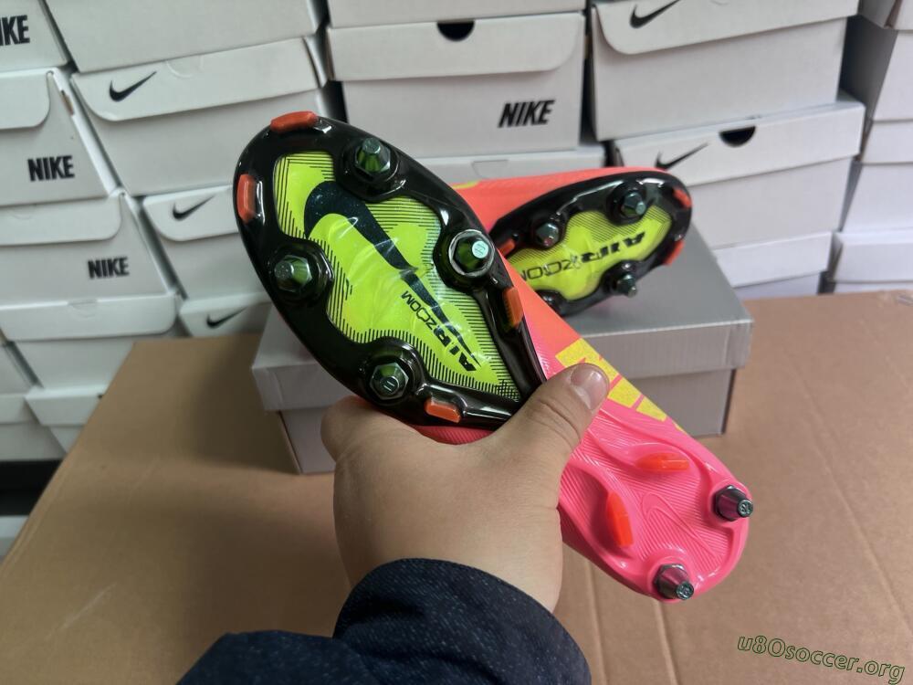 Nike Air Zoom Mercurial Vapor 16 Elite SG Football Boots - Red/Yellow/Black