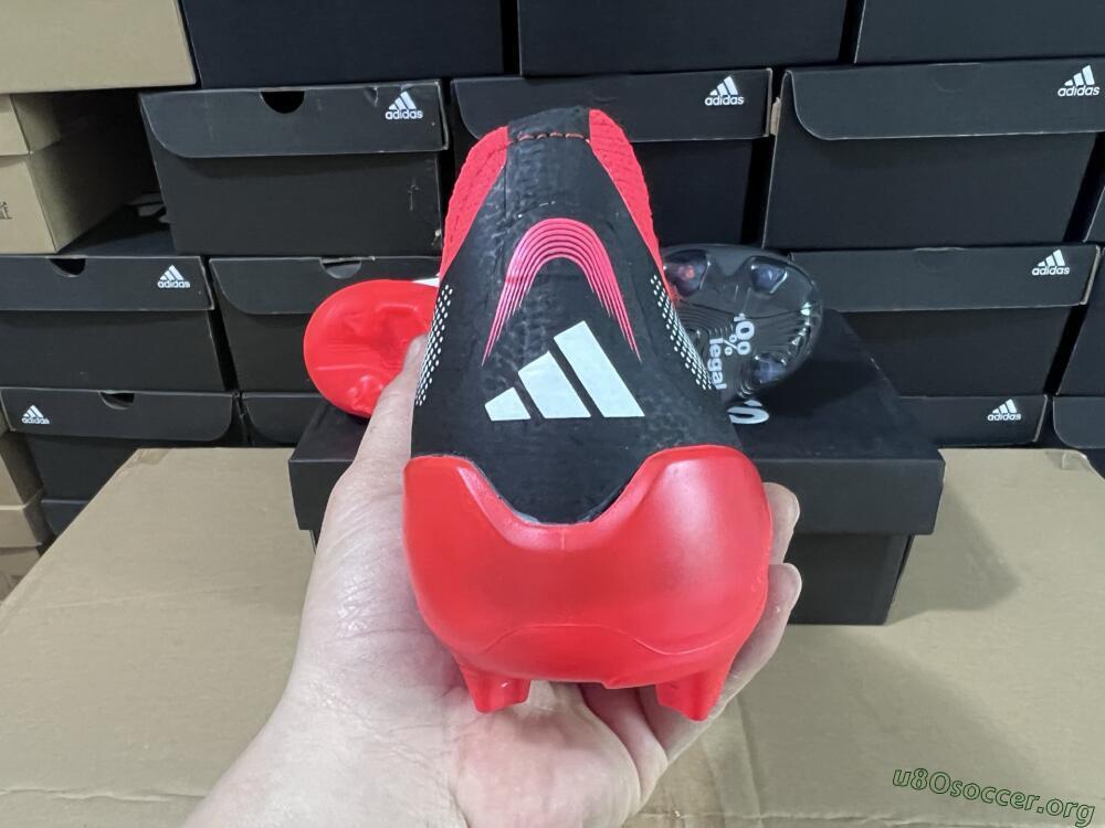 Adidas Predator Laceless Elite 25 FG Football Boots - Black/White/Red