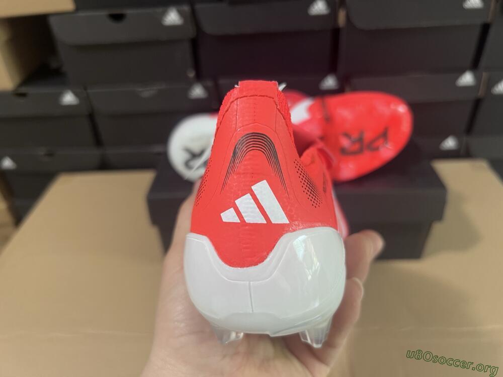 Adidas Predator Elite Foldover Tongue 2025 Pure Victory FG Football Boots - Lucid Red/White/Black