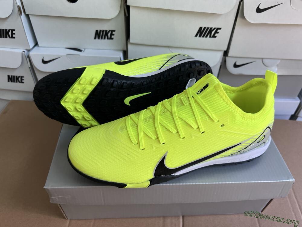 Nike Air Zoom Mercurial Vapor 16 Elite TF Football Shoes - Yellow/Black/Silver