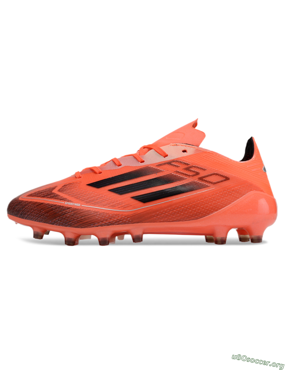 Adidas F50 Elite AG Football Boots - Red/Black 3