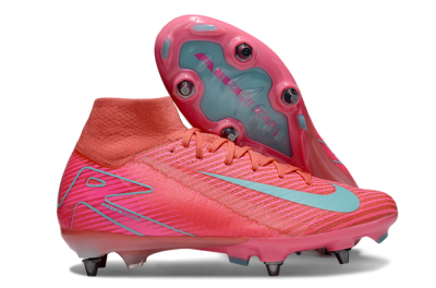 Nike Air Zoom Mercurial Superfly 10 Elite SG Football Boots - Pink/Jade