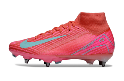 Nike Air Zoom Mercurial Superfly 10 Elite SG Football Boots - Pink/Jade
