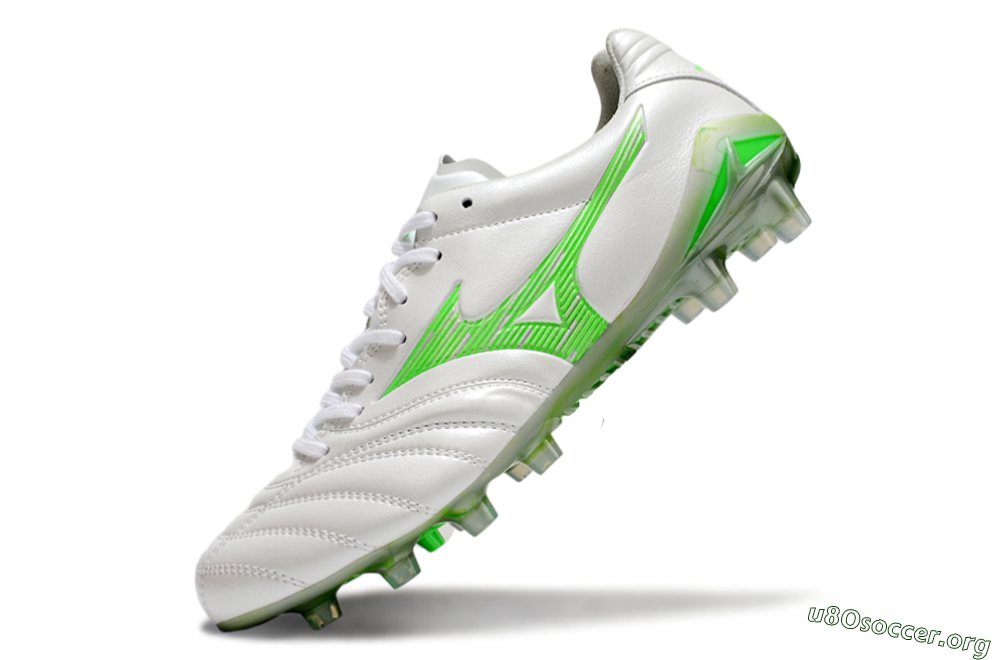 Mizuno Morelia Neo 4 Bate FG Football Boots - White/Yellow 5