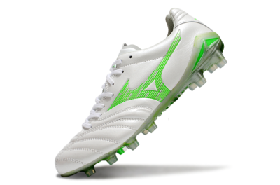 Mizuno Morelia Neo 4 Bate FG Football Boots - White/Yellow