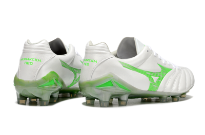 Mizuno Morelia Neo 4 Bate FG Football Boots - White/Yellow
