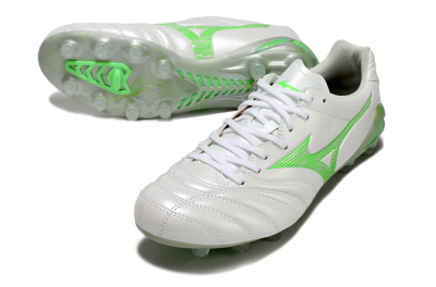 Mizuno Morelia Neo 4 Bate FG Football Boots - White/Yellow