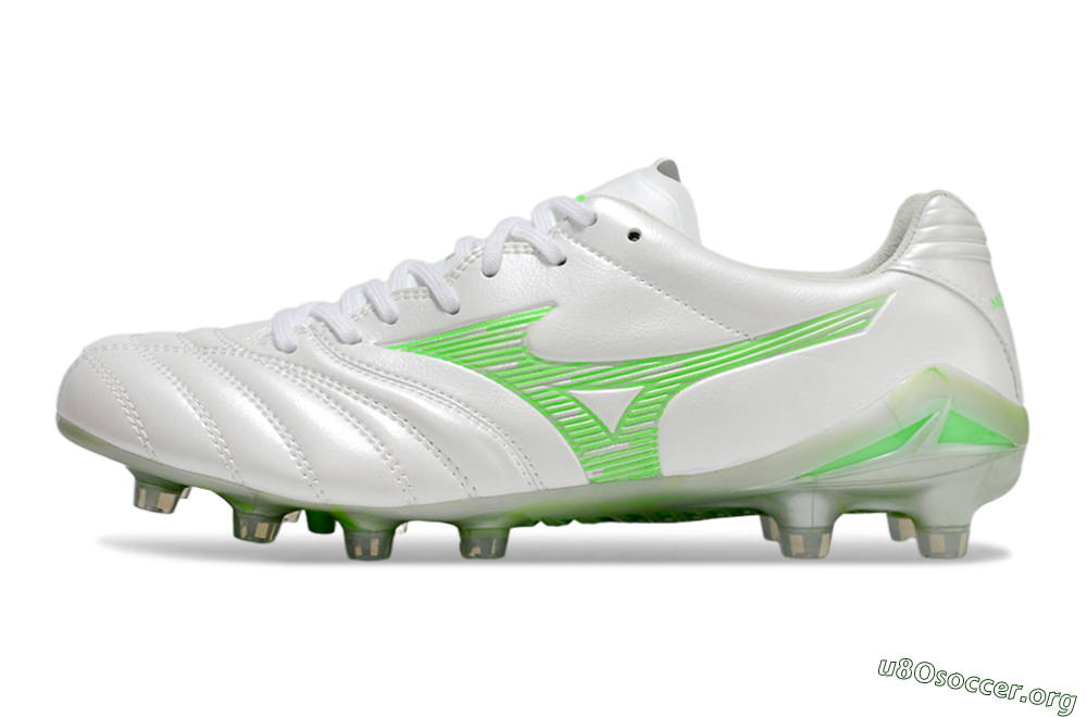 Mizuno Morelia Neo 4 Bate FG Football Boots - White/Yellow 3