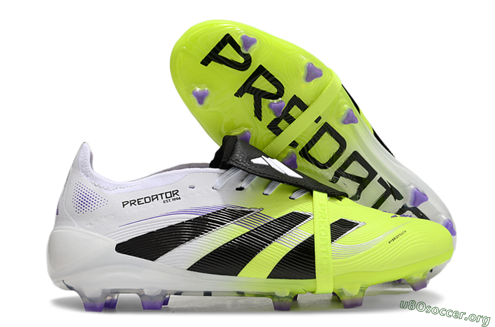 Adidas Predator Elite 25 Foldover Tongue FG Football Boots - Yellow/Black/White 2