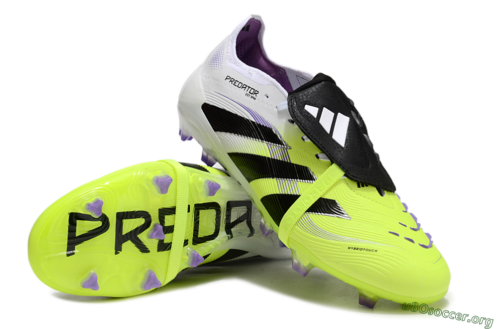 Adidas Predator Elite 25 Foldover Tongue FG Football Boots - Yellow/Black/White 0