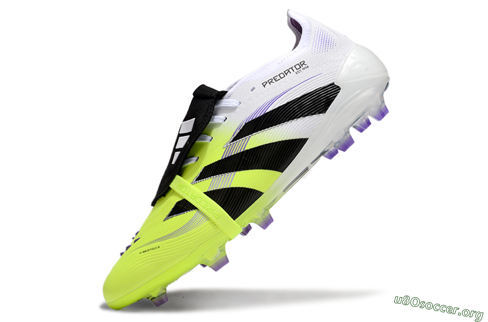Adidas Predator Elite 25 Foldover Tongue FG Football Boots - Yellow/Black/White 5
