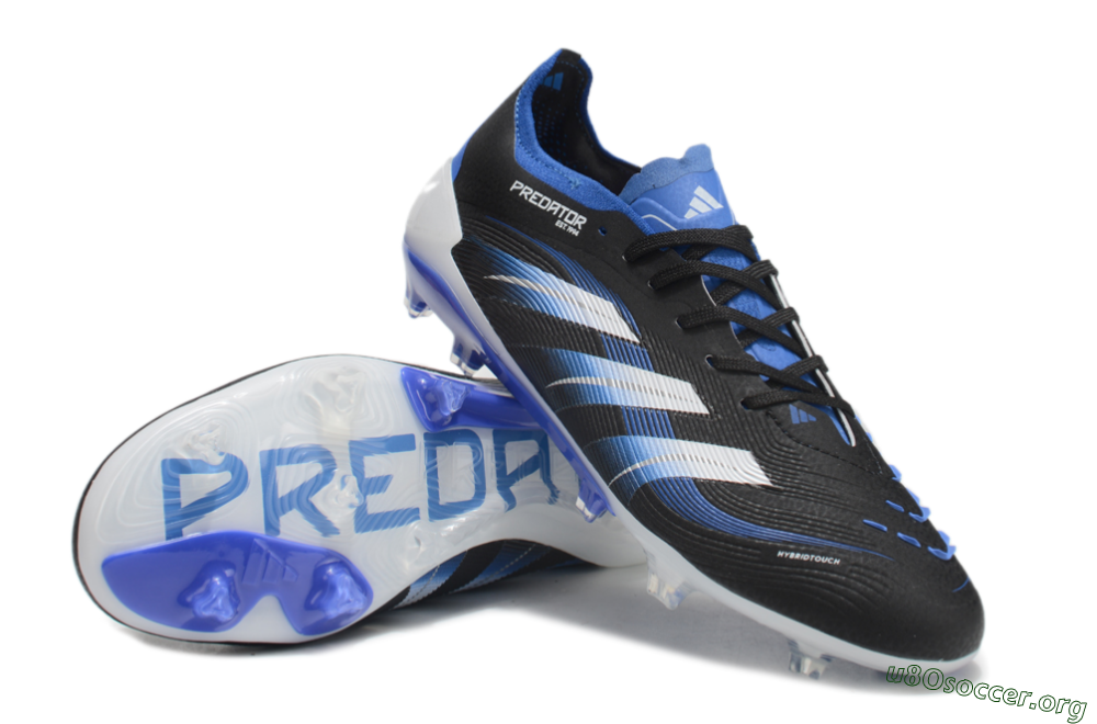 Adidas Predator Elite 25 FG Football Boots - Black/Blue/White 0